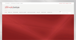 Desktop Screenshot of lauferinstitute.com